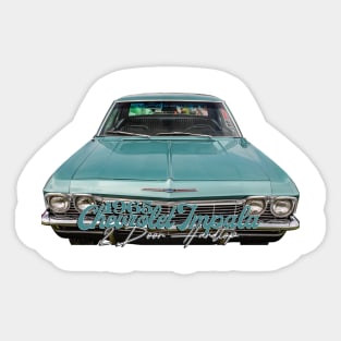 1965 Chevrolet Impala 2 Door Hardtop Sticker